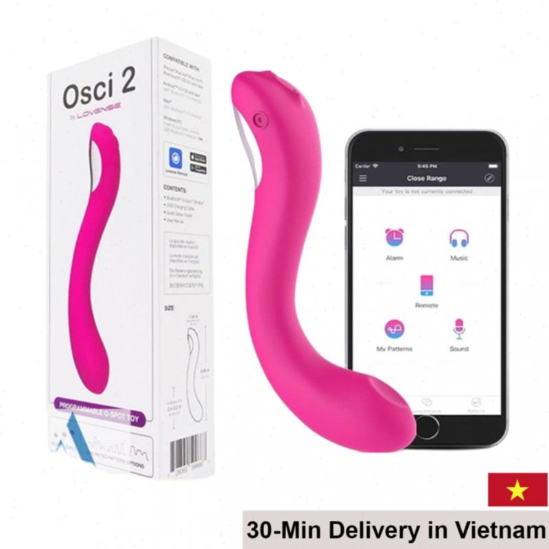 Lovense Osci 2 App-Controlled Premium G-Spot Vibrator 