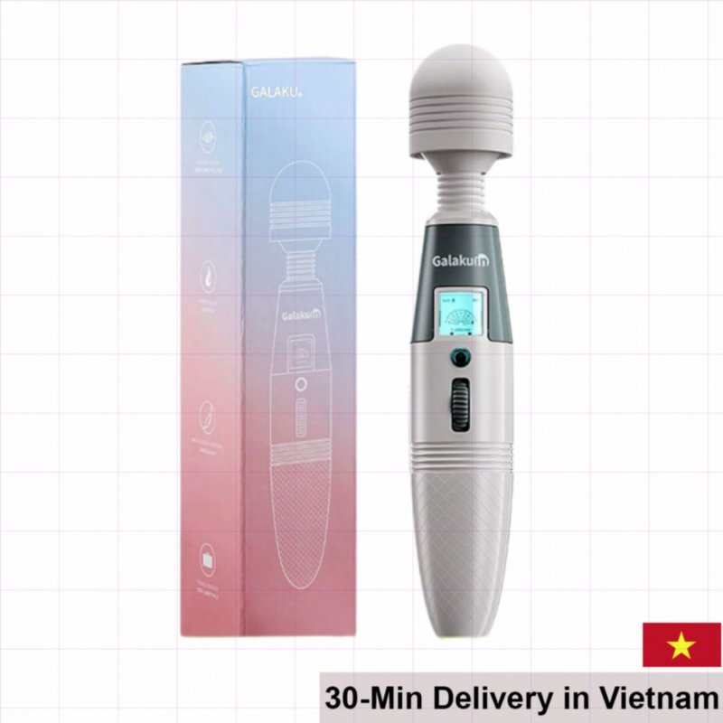 Galaku LCD Heating Powerful Vibrating Massager Japan 