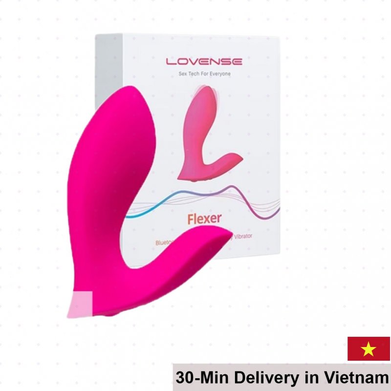 Lovense Flexer Dual-Head G-Spot Remote Control Vibrator 