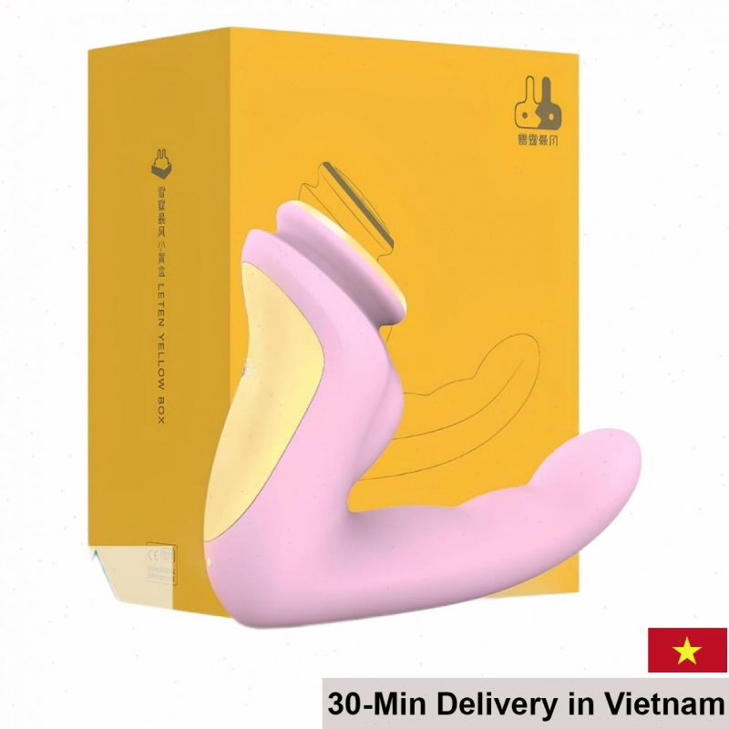 Leten Finger Vibrator Heated G-Spot and Anal Massager 