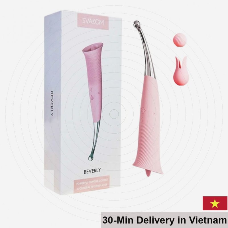 Svakom Beverly Dual-Ring G-Spot Tongue Vibrator 