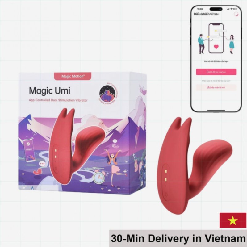 Magic Motion Umi App-Controlled Remote Female Vibrator 