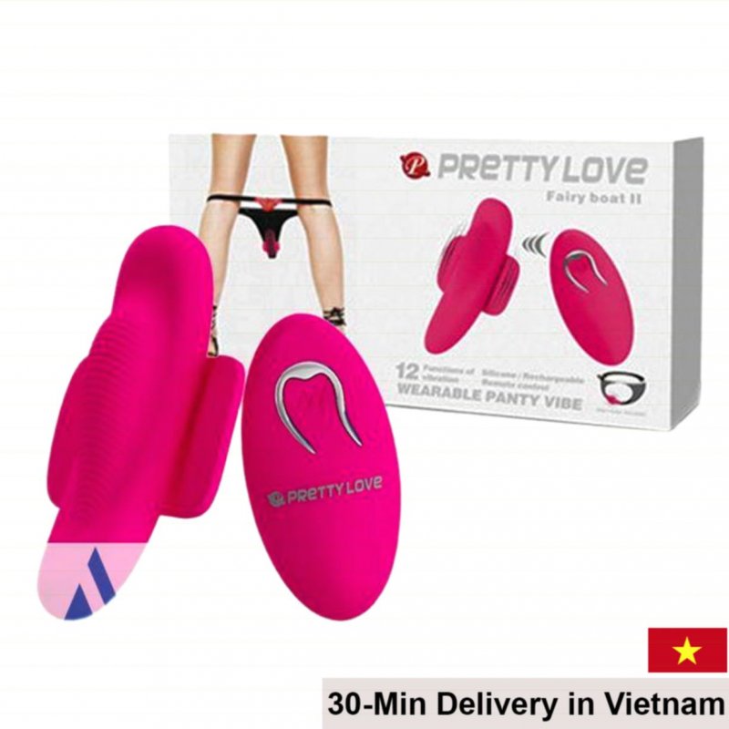 Pretty Love Fairy Boat 2 Remote Control 12-Mode Vibrating Panties 
