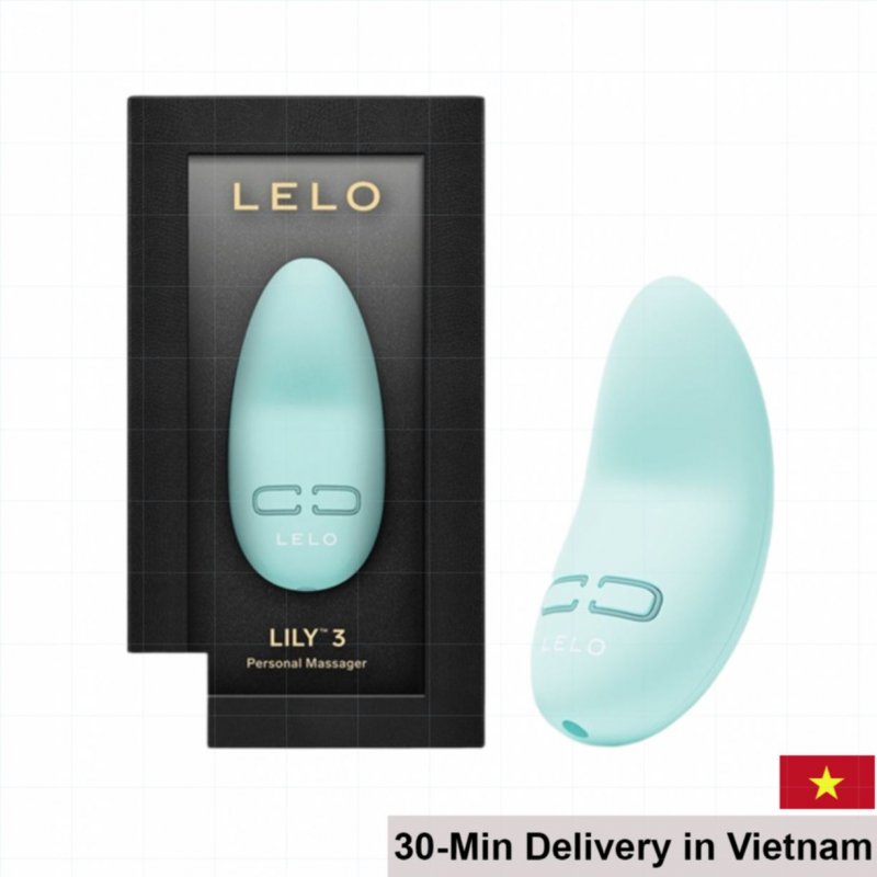 Lelo Lily 3 Quiet Mini Vibrator 10 Modes Soft Feel 