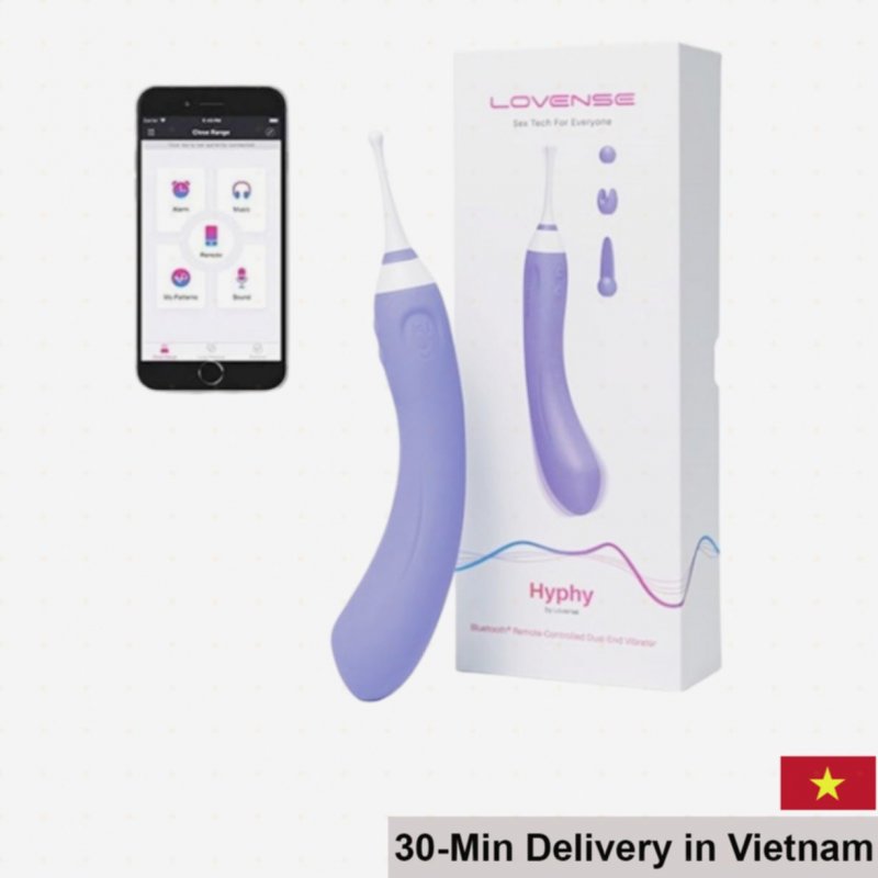 Lovense Hyphy Mini App Controlled Vibrator 10 Modes High Frequency 