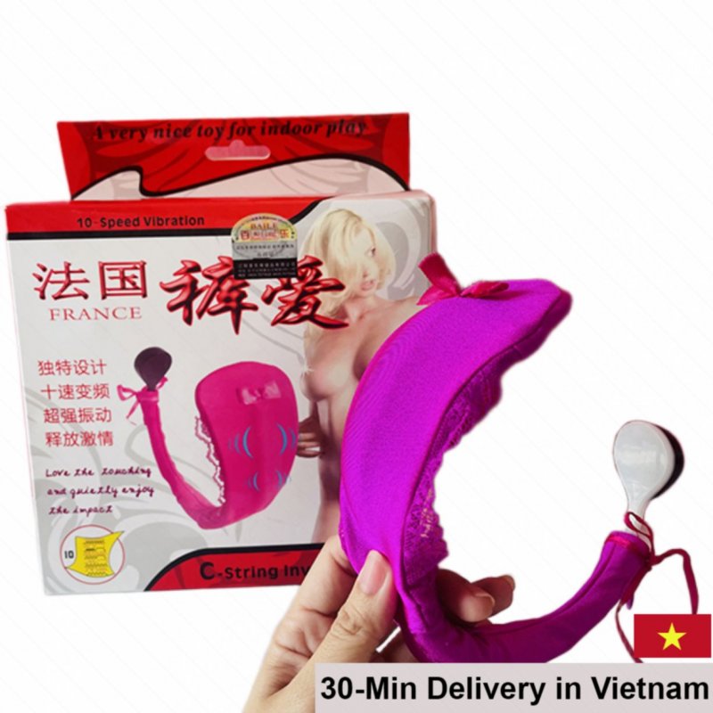 Baile C-String Vibrating Panties Female Clitoral Massage Toy 