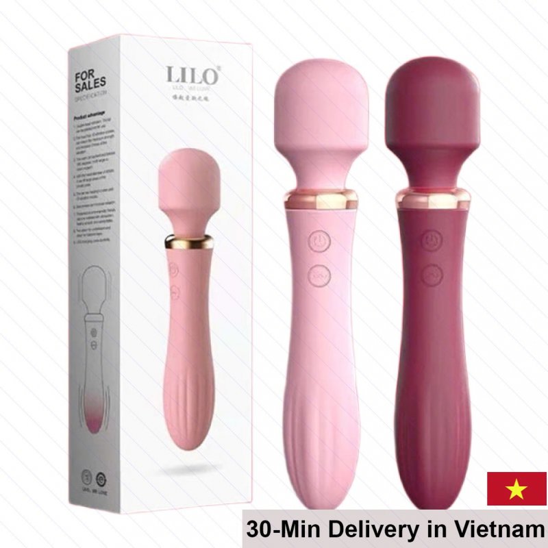 Lilo Dual-Ended G-Spot Vibrator Premium Silicone Massager 