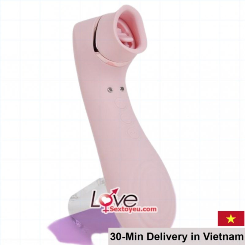 Galaku Kissy Quiet Silicone Body Massager Rechargeable 