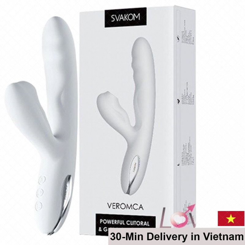 Svakom Veromca Premium Vibrating Thrusting Heated Dildo 