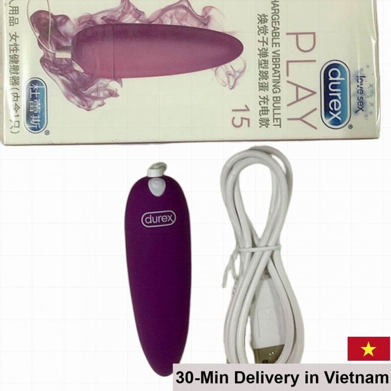 Durex S-Viber Rechargeable Waterproof Powerful Vibrating Egg 