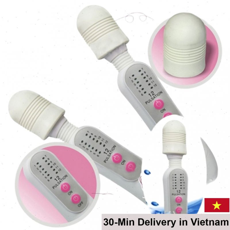 LoveToys Dual-End Vibrator Medical Grade Silicone Waterproof 