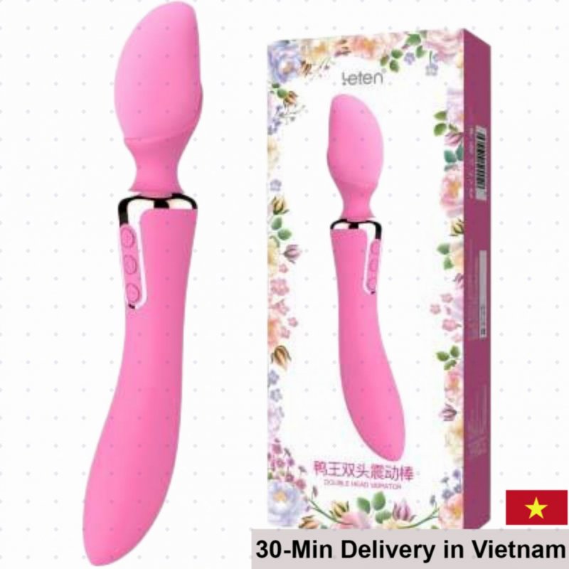 Leten Swan Heated Vibrating Wand Easy Pleasure 
