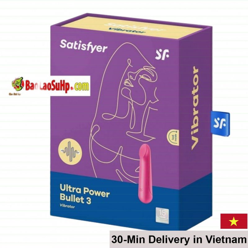 Satisfyer Ultra Power Bullet 3 USA Mini Secret Powerful Vibrator 