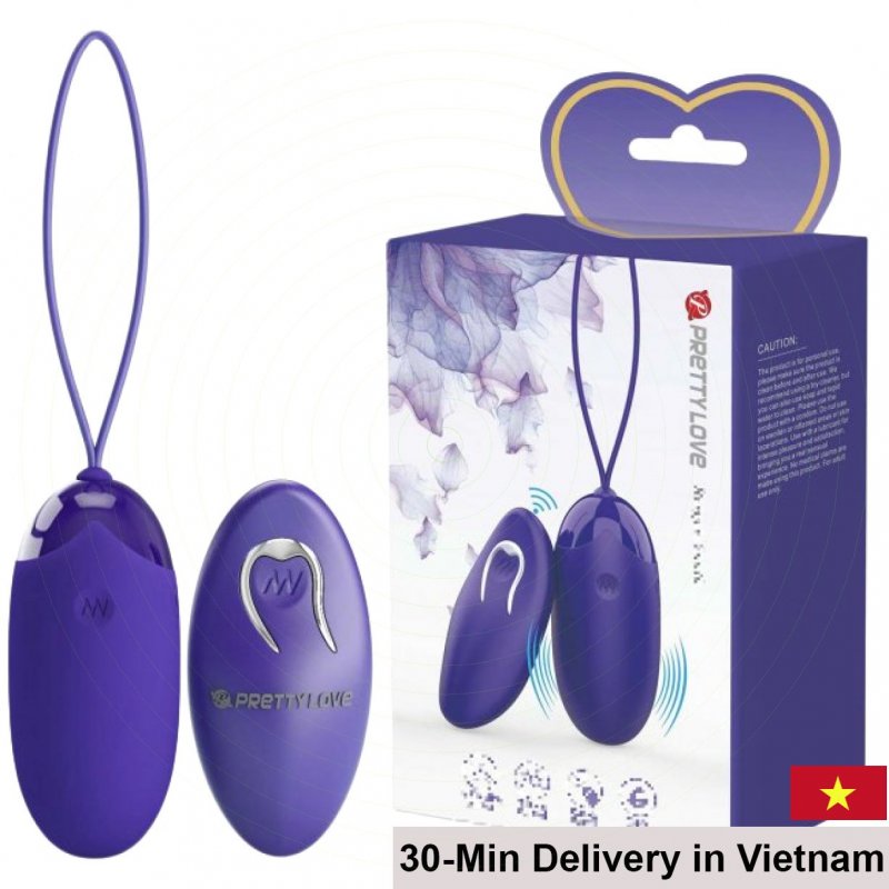 Prettylove Berger Youth Remote Vibrating Egg 12 Modes 