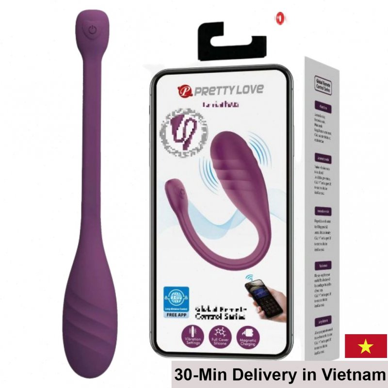 Leviathan Pretty Love Compact Nubby Nipple Vibrator Purple 