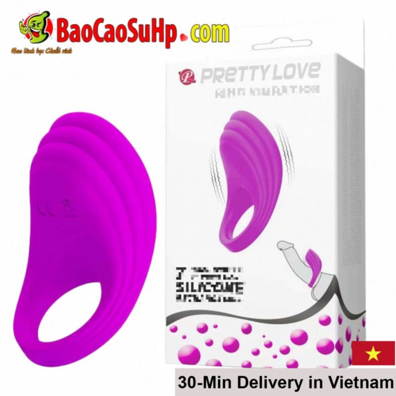 Prettylove BI-210150 7 Mode Vibrating Penis Ring 