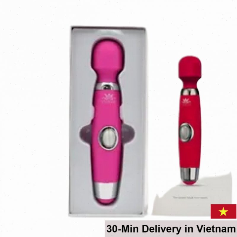 Luoge G-Spot Massager Silicone 10 Frequency Rechargeable Vibrator 
