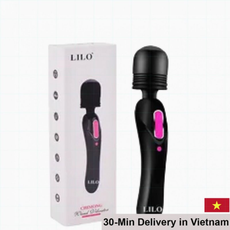 LiLo Silicone Dual Head Massage Toy Rechargeable 7 Modes 