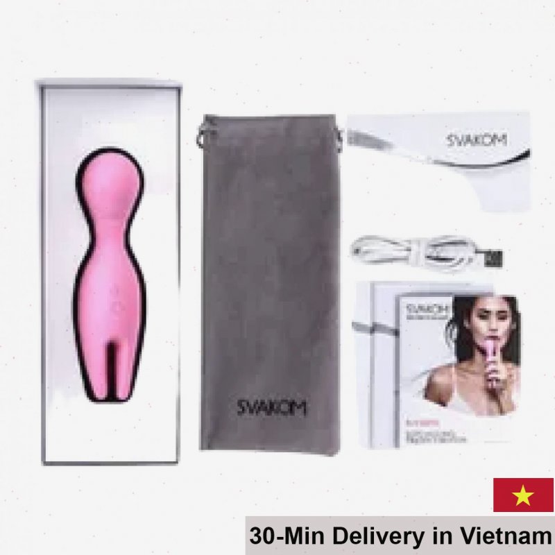 Svakom NYMPH Clitoral Massager Soft Silicone 5 Modes 