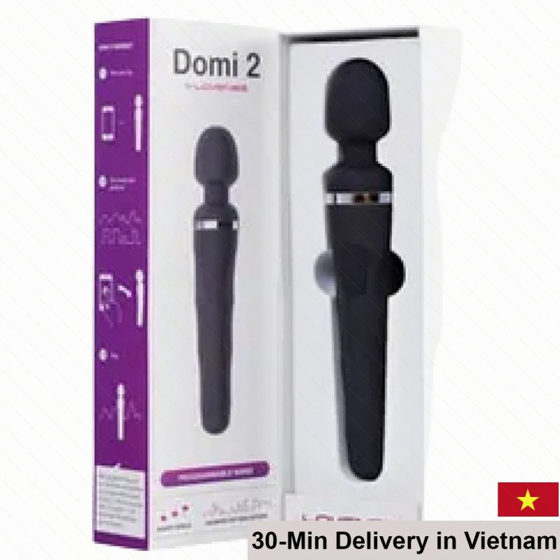 Lovense Domi 2 Rechargeable Multi-Speed Remote Vibrator 