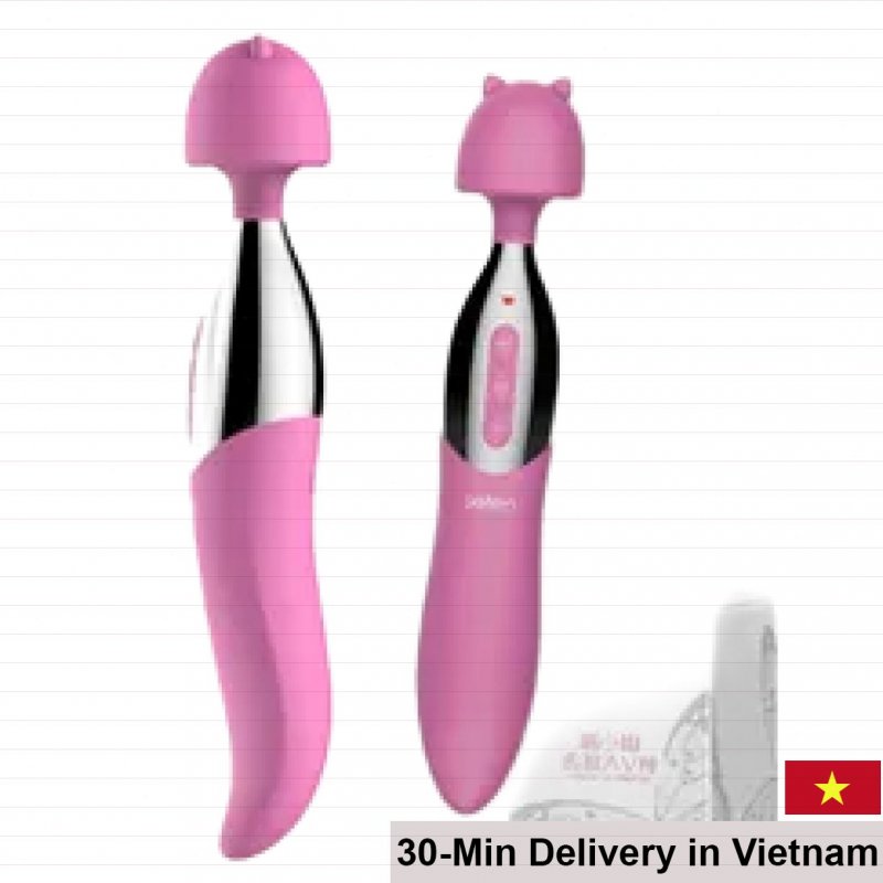 Leten 2-in-1 Full Body & Vaginal Silicone Massager 