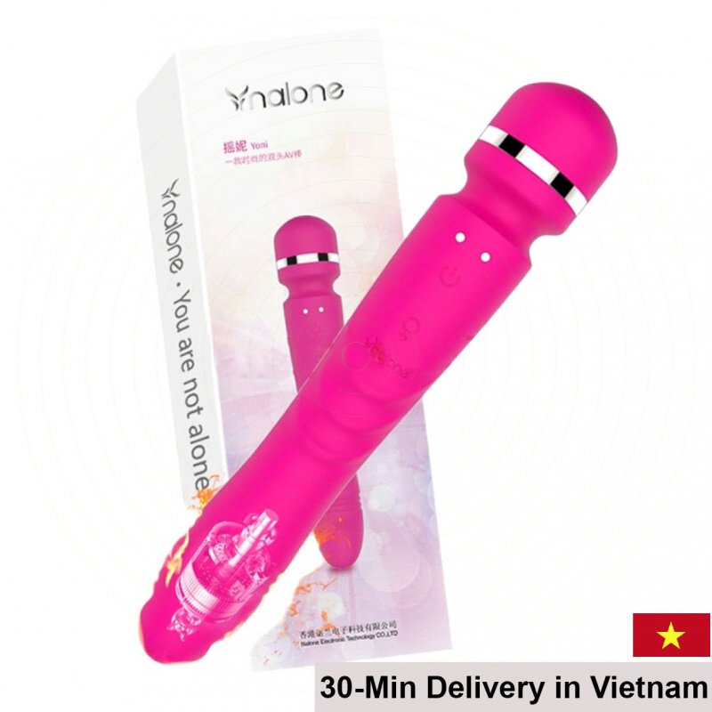 Nalone Yoni Rotating Heated Vibrating Love Wand 23cm 