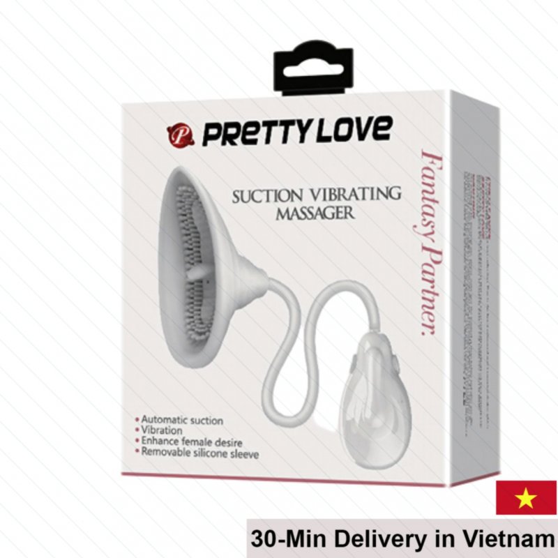 Prettylove DC41H Clitoral Licking Suction Vibrator Rechargeable 