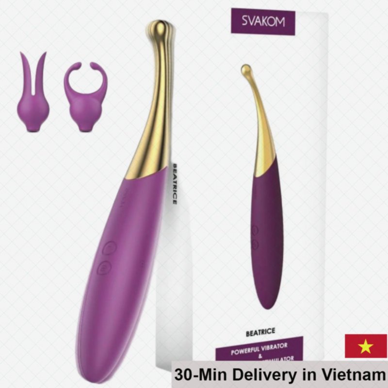 Svakom Beatrice Mini Vibrator 10 Speeds Dual Heads USA 