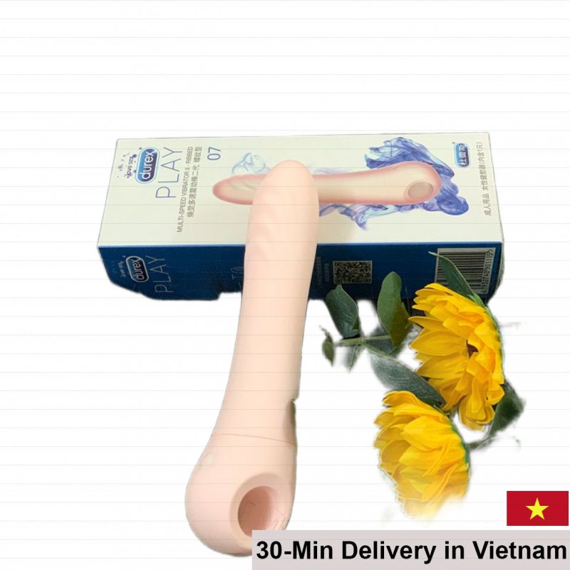 Durex Vibrator II Ribbed Silicone G-Spot Massager 