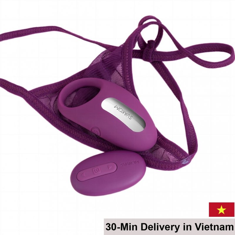 USA Svakom Winni Premium Remote-Controlled Couples’ Vibrator Ring 