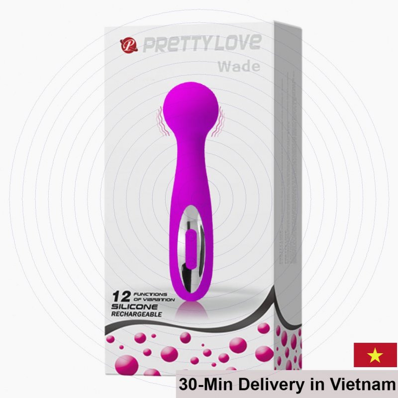 Prettylove Wade Rechargeable Mini Vibrating Massager 
