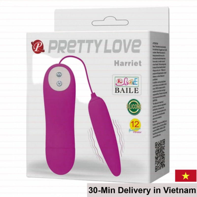 Pretty Love Harriet 1 Head 12 Mode Vibrating Egg 