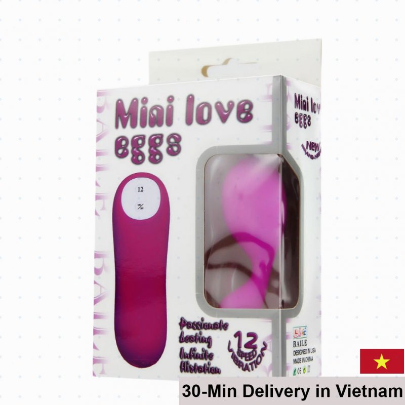 Mini Love Egg 20 Powerful Vibration Modes Public Use Discreet 