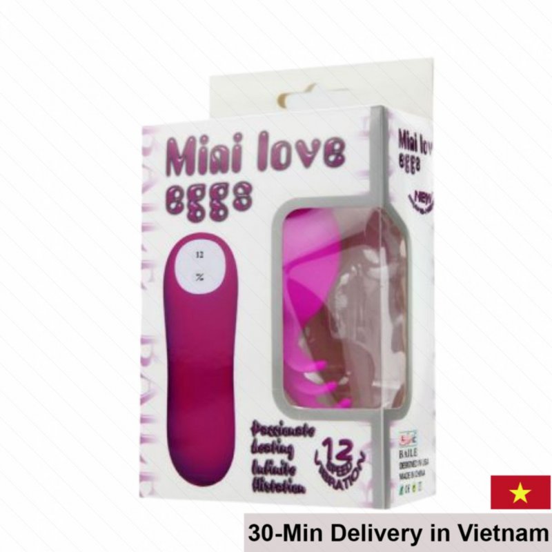 Mini Love 3-Head Vibrating Egg 20 Modes Intense Pleasure 