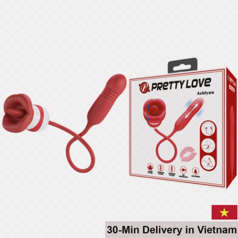 Pretty Love Aliyah Soft Tongue Vibrating Egg Intimate Toy 