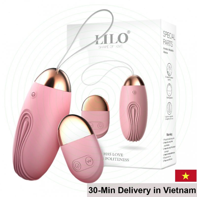 Lilo Love Egg Remote USB Rechargeable 10 Modes 