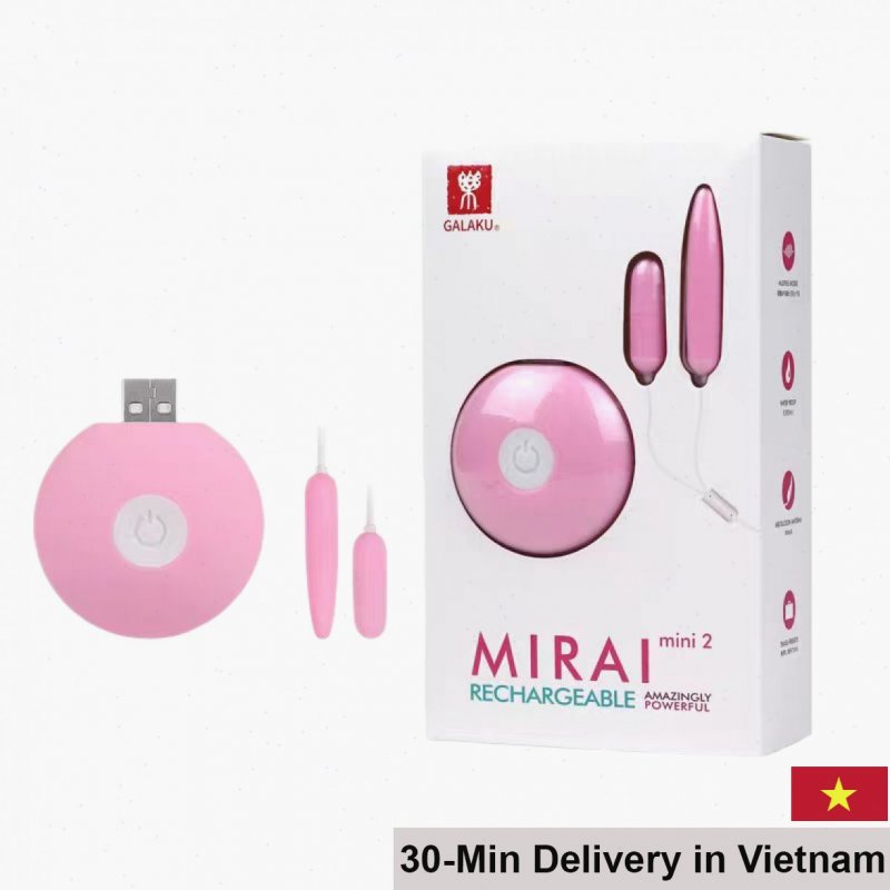 Galaku Mirai Mini Love Egg USB Rechargeable 20 Vibration 