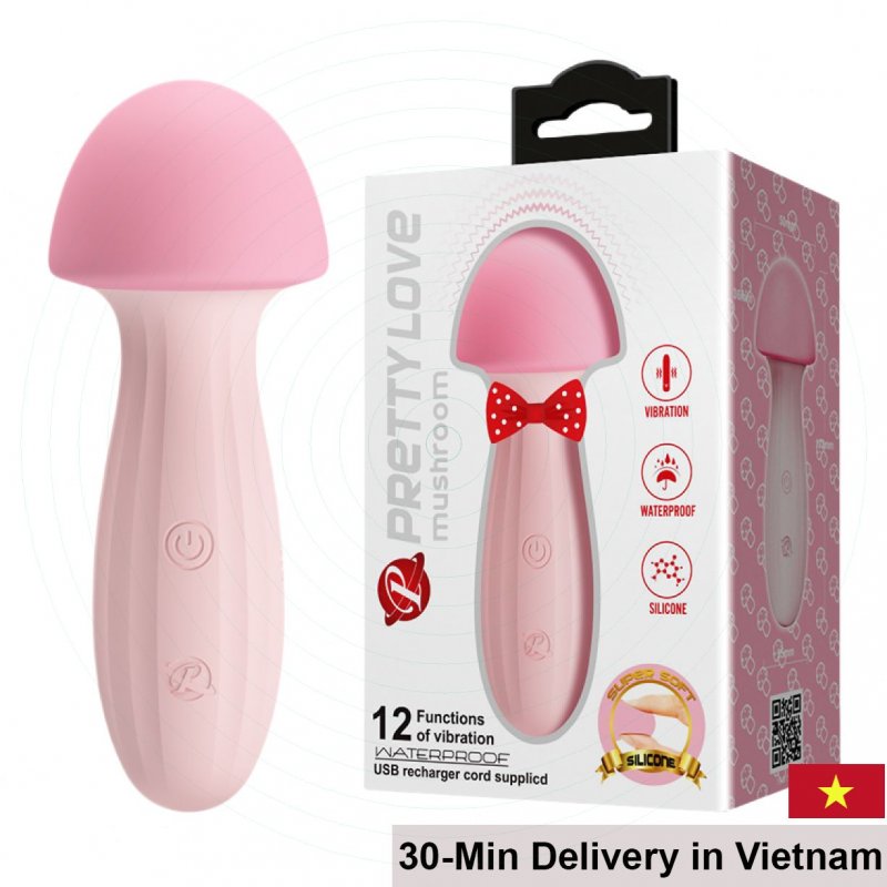 Pretty Love Mushroom Cute G-Spot Vaginal Silicone Mini Vibrator 