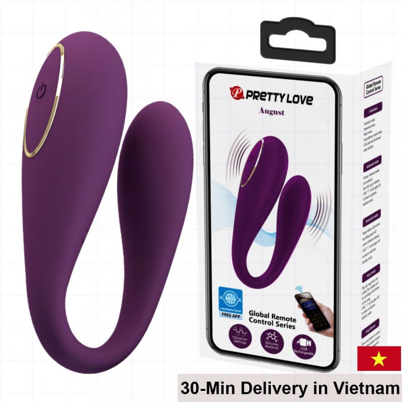 PrettyLove August 12 Speed Multi Mode Egg Vibrator 