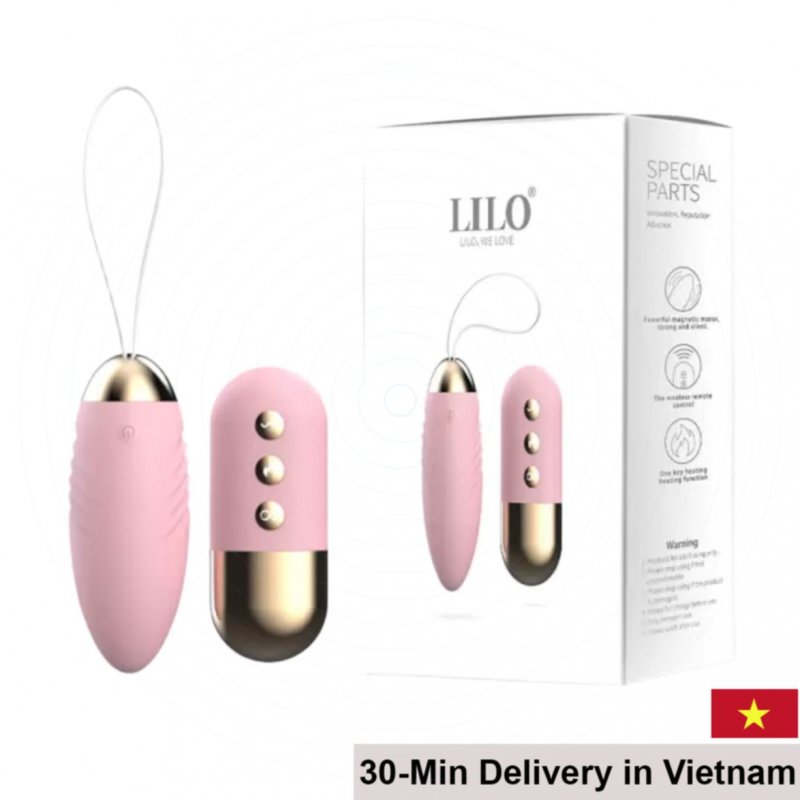 Lilo Heated Vibrating Egg Pleasure Sensation High Tech Toy 