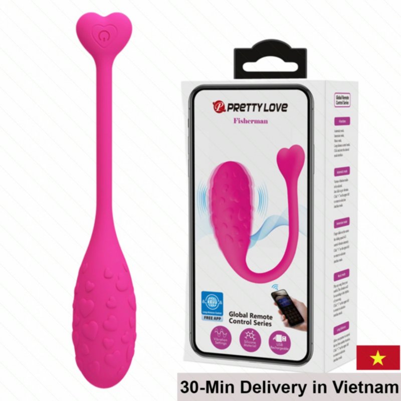 Pretty Love Fisherman Tail Remote Phone Controlled Vibrator 