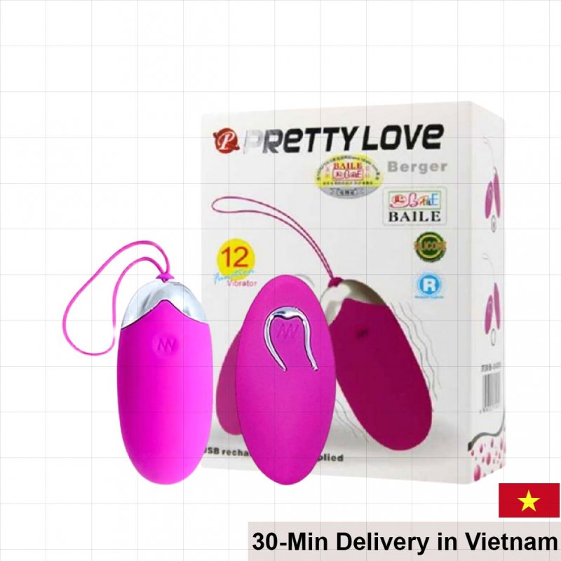 Pretty Love Berger Wireless Vibrating Egg 12 Modes 