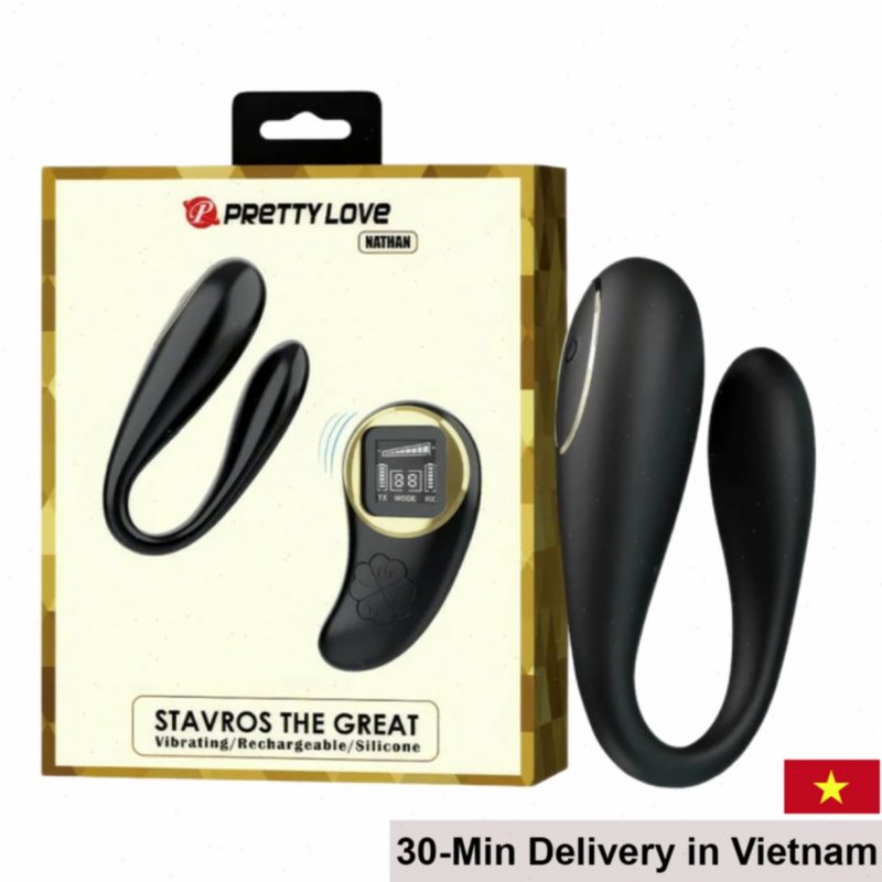 Pretty Love Nathan C-Shaped 10 Mode Powerful Vibrating Egg 