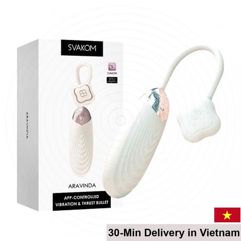 Svakom Aravinda Smart Love Egg Remote App Control Strong Vibrations 
