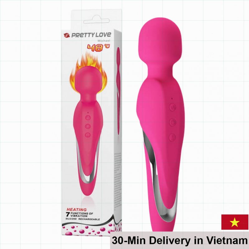 Pretty Love Michael Heated 48°C Waterproof Body Massager 