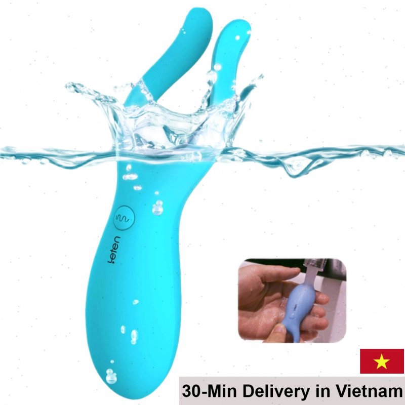Leten Dual Rabbit Vibrator G-Spot & Clit Pleasure Couple Toy 