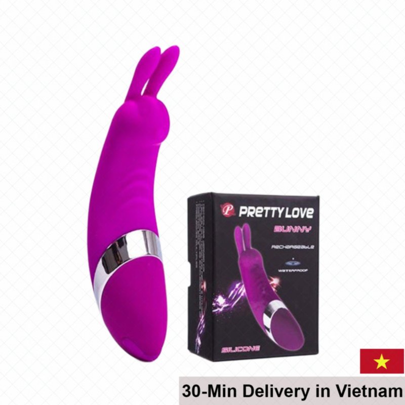 Pretty Love Bunny G-Spot Vibrator with Rabbit Ears 