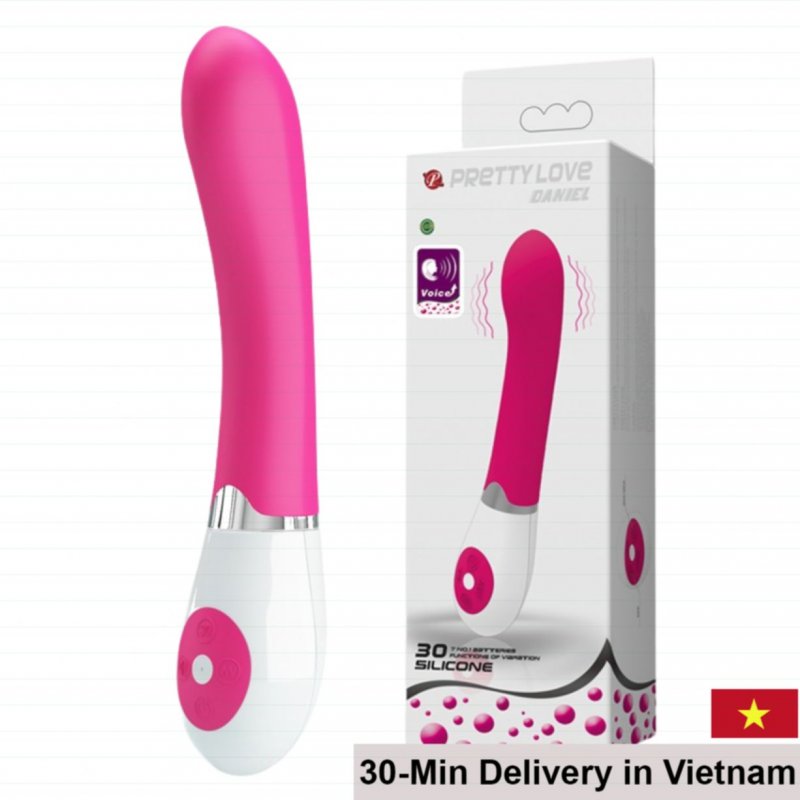 PrettyLove Daniel High Frequency G Spot Vibrator 30 Speed Silicone 