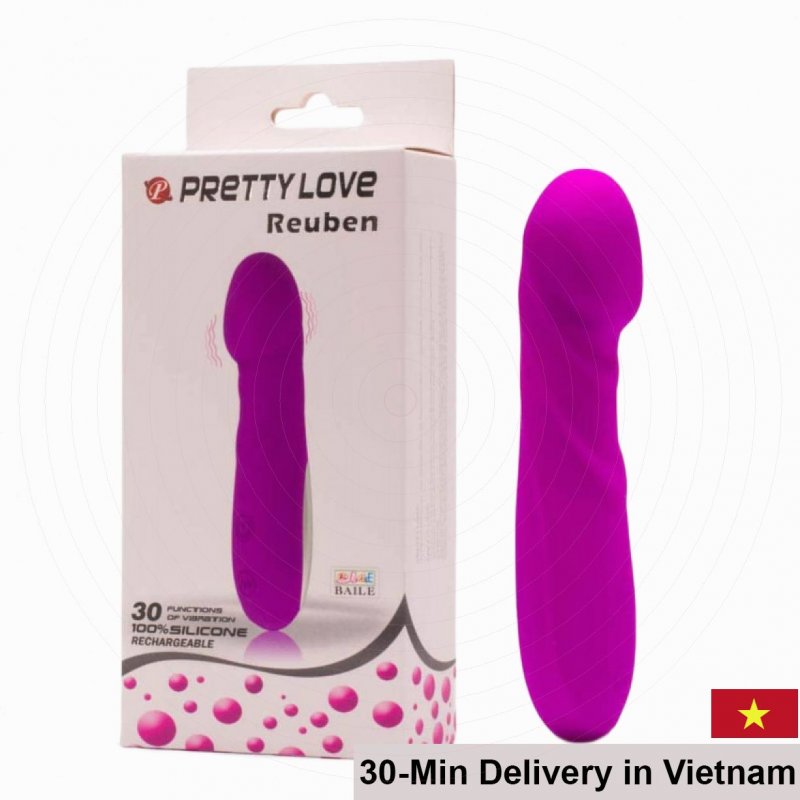 Pretty Love Reuben Silicone 12 Mode Strong Vibrator 