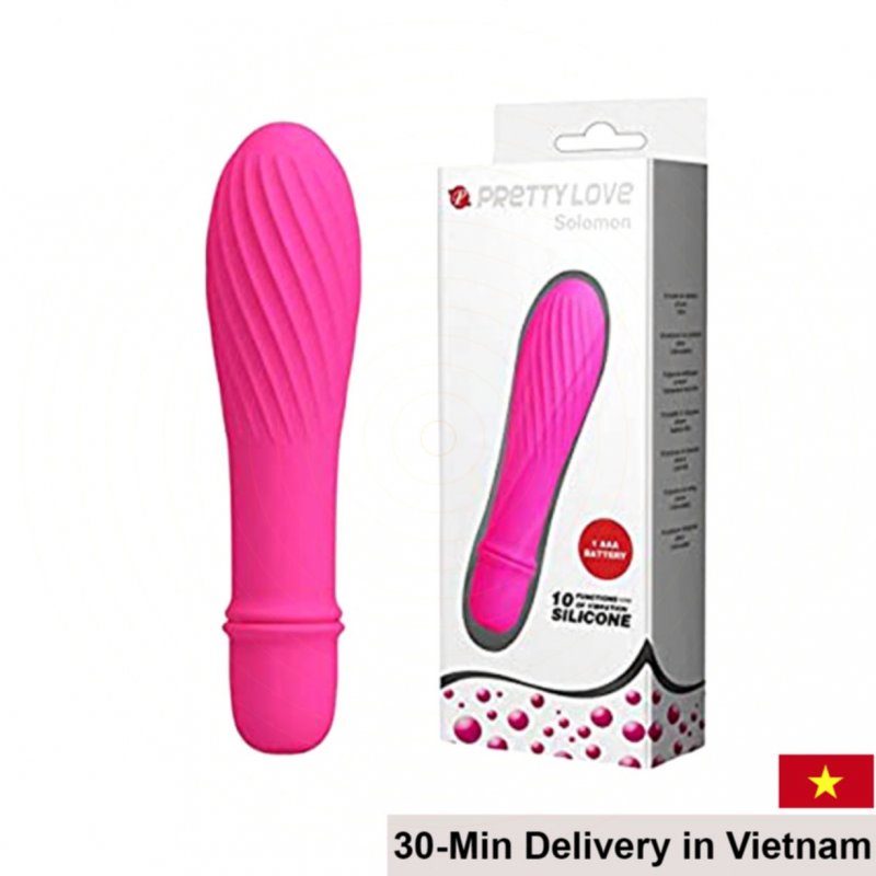 Pretty Love Solomon Mini 10-Speed Powerful Mini Vibe Silicone Toy 